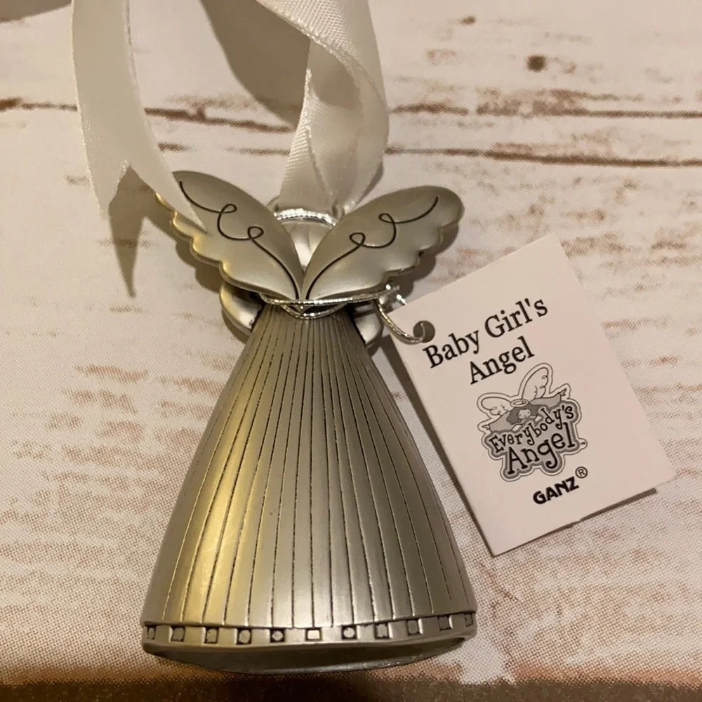 NIB Ganz Ornament Baby Girl Angel - Picture 4 of 8